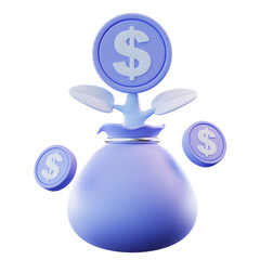 3D Illustration Business Investment