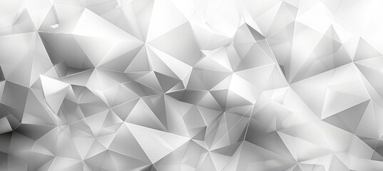 Obraz premium Geometric Abstract White Background