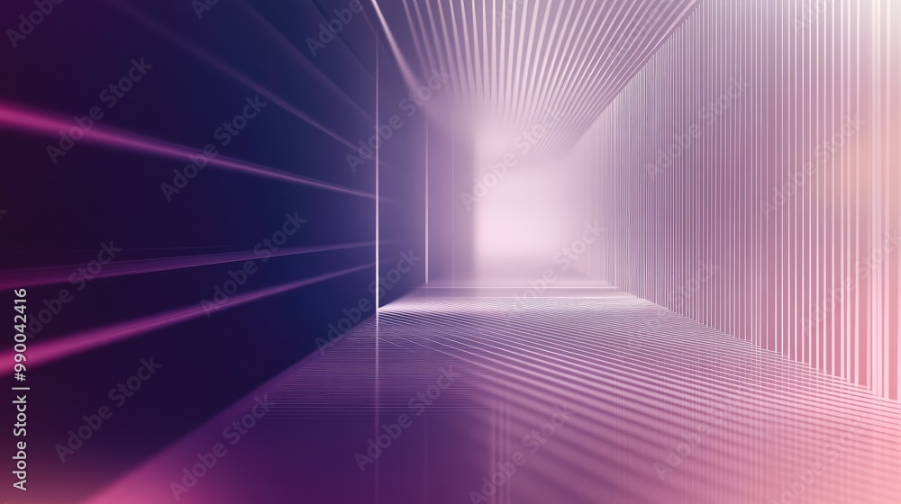Poster abstract linear techno background with clean lines and gradients, leaving room for text or graphics.