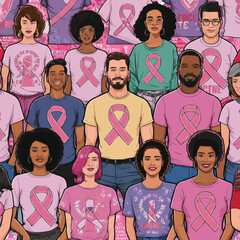 I created a breast cancer t-shirt design that is the best design for this year