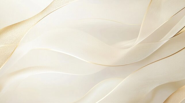 A certificate background with elegant white and gold lines on a soft ivory gradient, emphasizing accomplishment and the significance of graduation success.