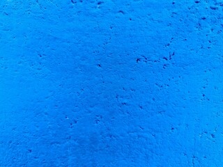 blue painted wall