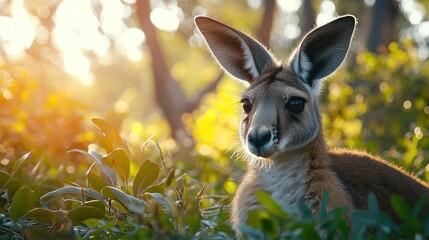 Kangaroo in the Australian Bush
