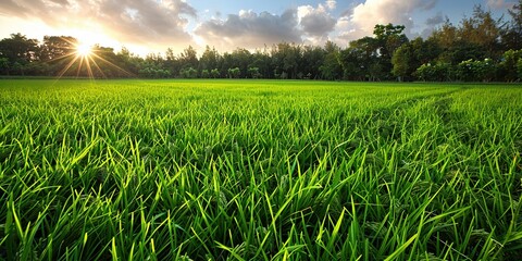 grass and sky