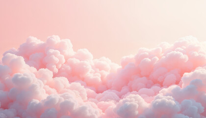 Pink cloud sky pastel