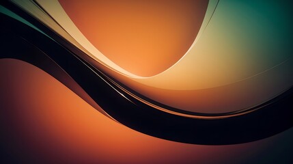 Abstract gradient wave background