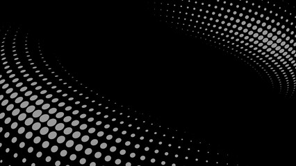 Black and White Dots, Halftone effect. Gradient For your Bussines