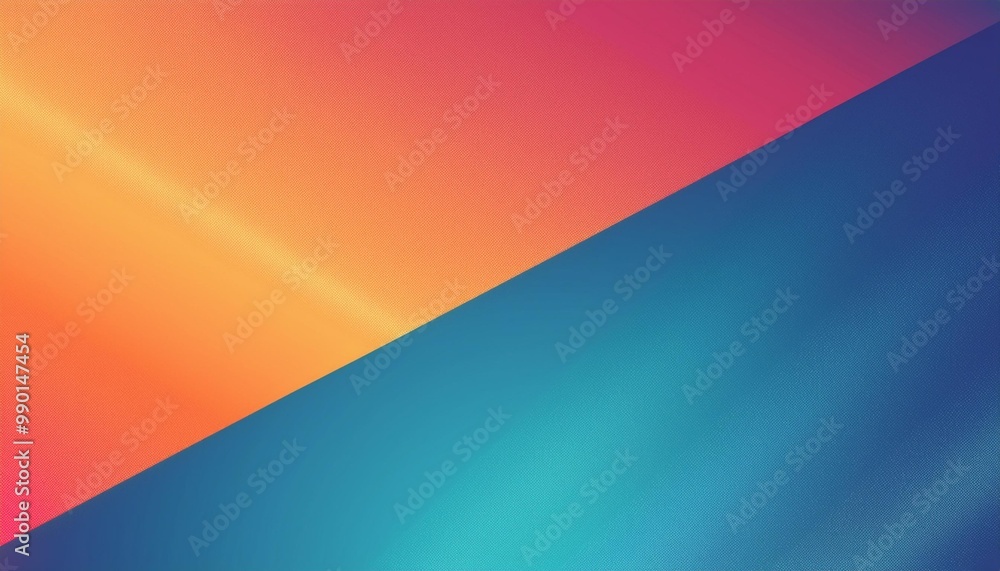 Poster create a dynamic and eye-catching atmosphere with this triangular gradient background, featuring vib