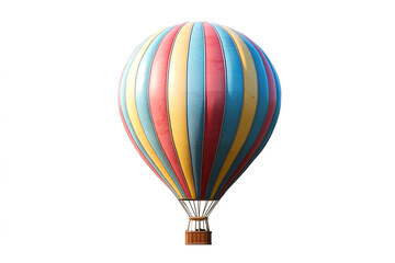 Naklejka premium Colorful hot air balloon cut out element