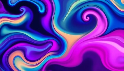 Fototapeta premium Abstract Colorful Swirls