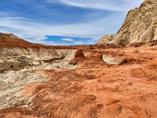 Red Rock and Sandstone Wonders at The Toadstools in Grand Staircase-Escalante National Monument in Utah.