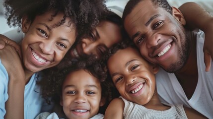 Fototapeta premium Happy family background illustration generated by ai