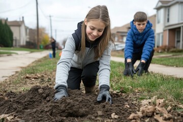 Family-Led Neighborhood Clean-Up: A Celebration of Conscious Consumerism and Community Responsibility