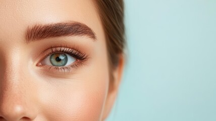 Elegant woman in a mirror post-surgical facelift, her rejuvenated skin and enhanced beauty reflecting glamorous confidence, facelift rejuvenation, surgical glamour