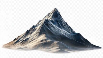 mountain isolated on transparent background
