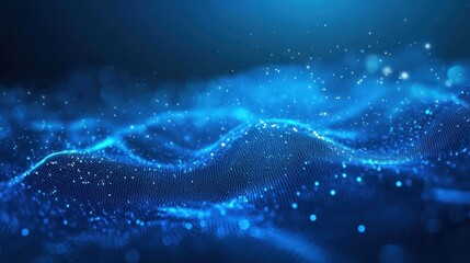 technology background.blue tech digital abstract .abstract blue background