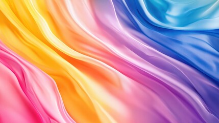 A colorful background showcasing a rainbow of vivid hues, blending seamlessly for a dynamic and eye-catching display