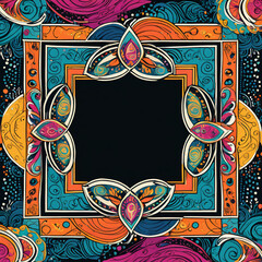 background with frame