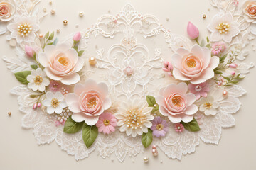 wedding bouquet of roses