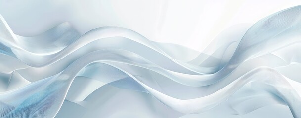 Abstract Flowing Fabric