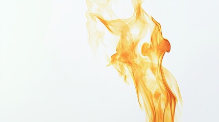 A single, concentrated flame