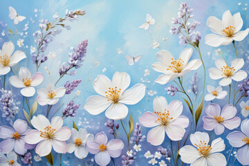 pattern with flowers