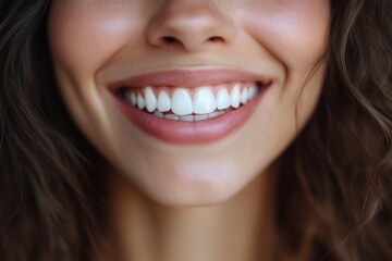 Obraz premium Dentist showcasing patient's flawless smile after successful dental procedure