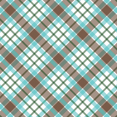 Black, white and orange set vector seamless check plaids pattern.