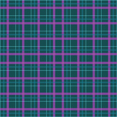 Black, white and orange set vector seamless check plaids pattern.