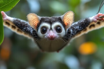 Obraz premium Adorable Flying Lemur