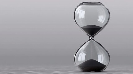 hourglass isolated on transparent background