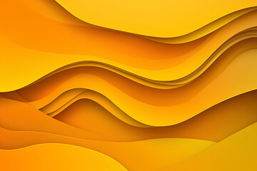 Obraz premium Dark paper waves abstract banner design. Elegant wavy vector background