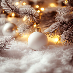 Christmas Tree with Decorations
