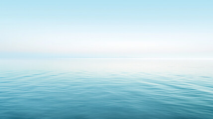 Obraz premium A serene gradient background with a blend of cool blues and soft greens, ideal for a calming and professional look