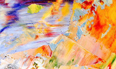 abstract background wallpaper. Modern motif visual art. Mixtures of oil paint. Trendy hand painting canvas. Wall decor and Wall art prints Idea. 3D Texture. Art object	
