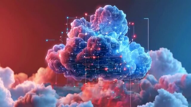 Datos en la nube y red.Concepto de ciencia y tecnolog&iacute;a.Malla y formas geom&eacute;tricas
By C.Castilla