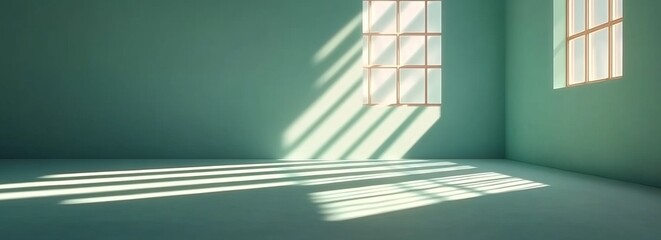 Dark Room With Vertical Striped Walls