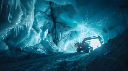Mining Deep in a Frozen Glacier for Scientific Ice Core Extraction and Research