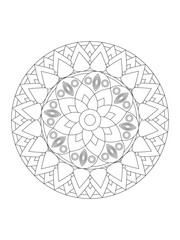 Flower coloring pages for kids