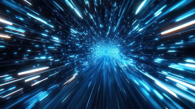 fast background channel blue datum technology data abstract sets/Data Motion concept gital data Transfer transfer Transferring storage cyberspace big network flow com transmission data speed binary