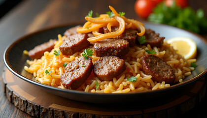 Fototapeta premium Rich Mutton Biryani