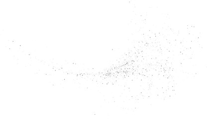 White Silver Falling Foil Confetti with Glitter Dust. Festive Background. Greeting Design....