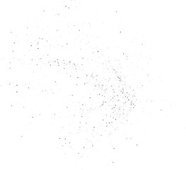 White Silver Falling Foil Confetti with Glitter Dust. Festive Background. Greeting Design. Congratulations Card