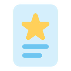 Obraz premium wishlist icon for illustration