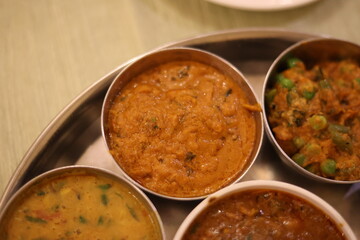 indian food curry and rice