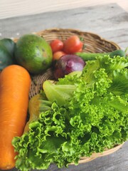 Vegetable of salad healthy food