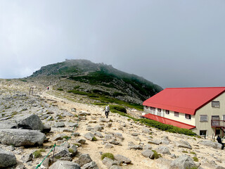 木曽駒ヶ岳 千畳敷カール 山　空