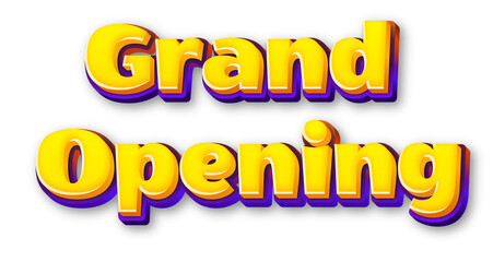 Grand Opeing 3d test design