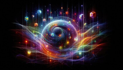 Obraz premium How Mind Works - Abstract 
