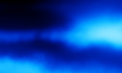 Abstract blue smoke background. Blue cloud